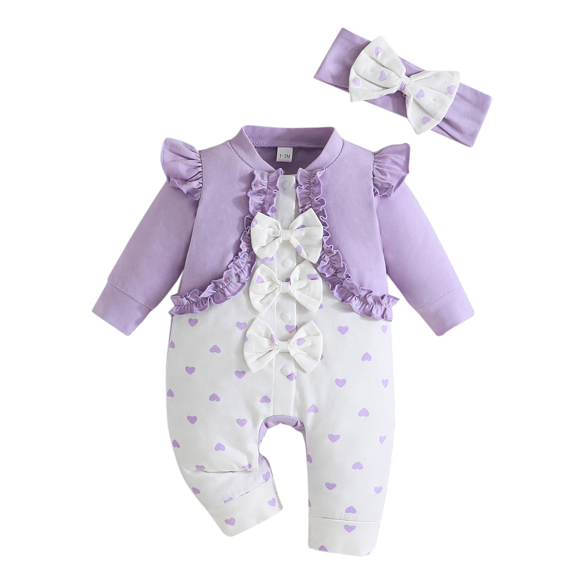 Purple Rompers