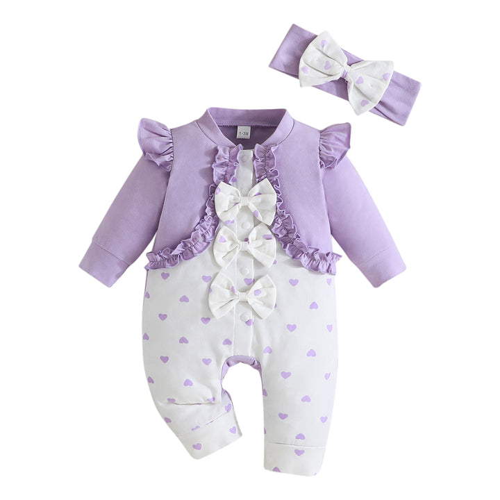Purple Rompers