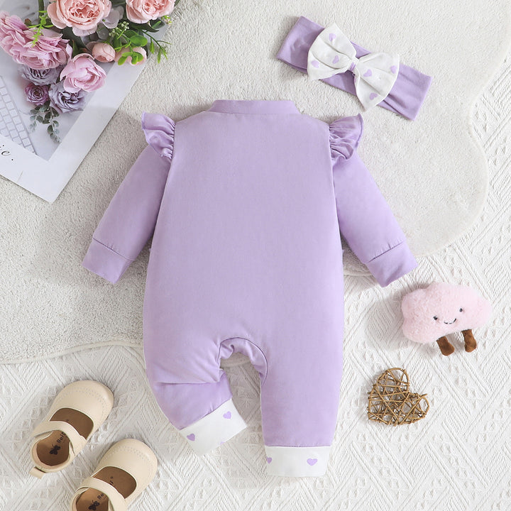 Purple Rompers