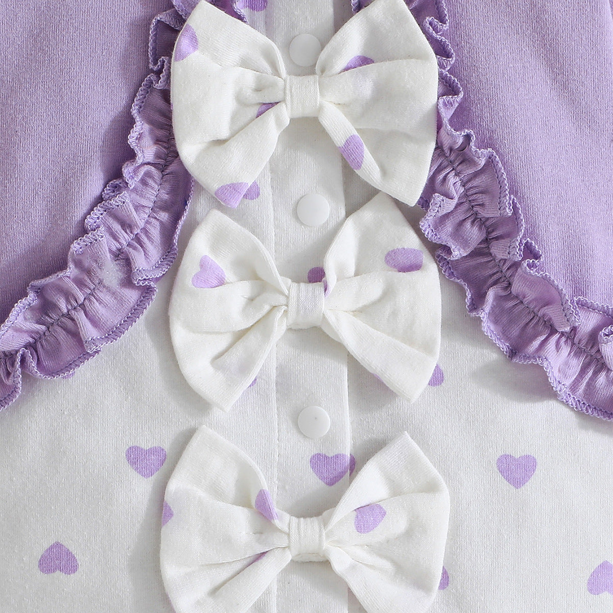 Purple Rompers