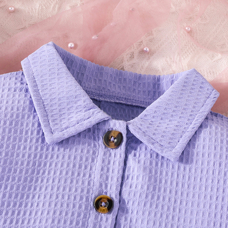 Girls Top with Skirt