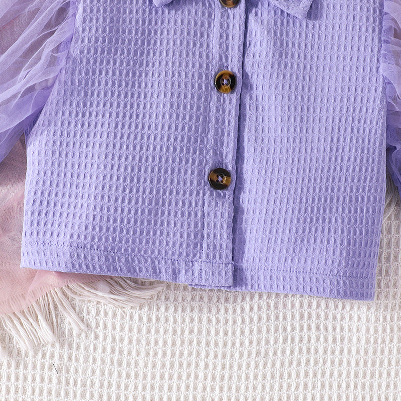 Girls Top with Skirt