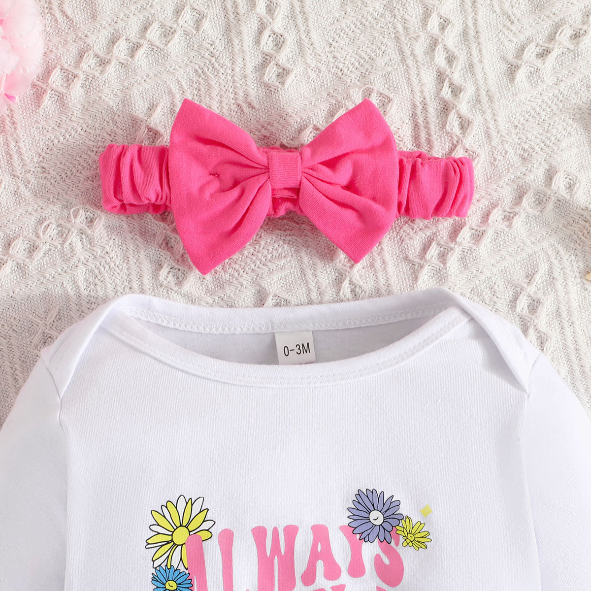 Infants Girls Pink Printed Pure Cotton Top with Skirt
