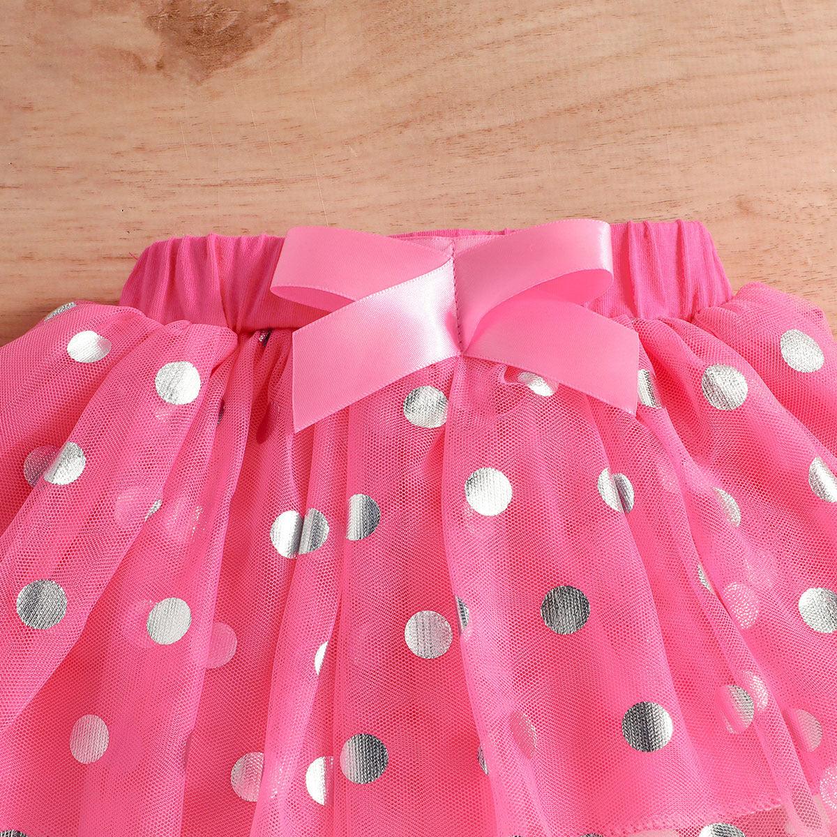 Infants Girls Pink Printed Pure Cotton Top with Skirt