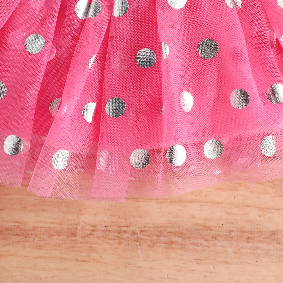 Infants Girls Pink Printed Pure Cotton Top with Skirt
