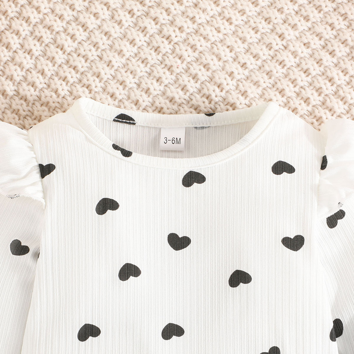 Infants Girls Printed Top with Skirt