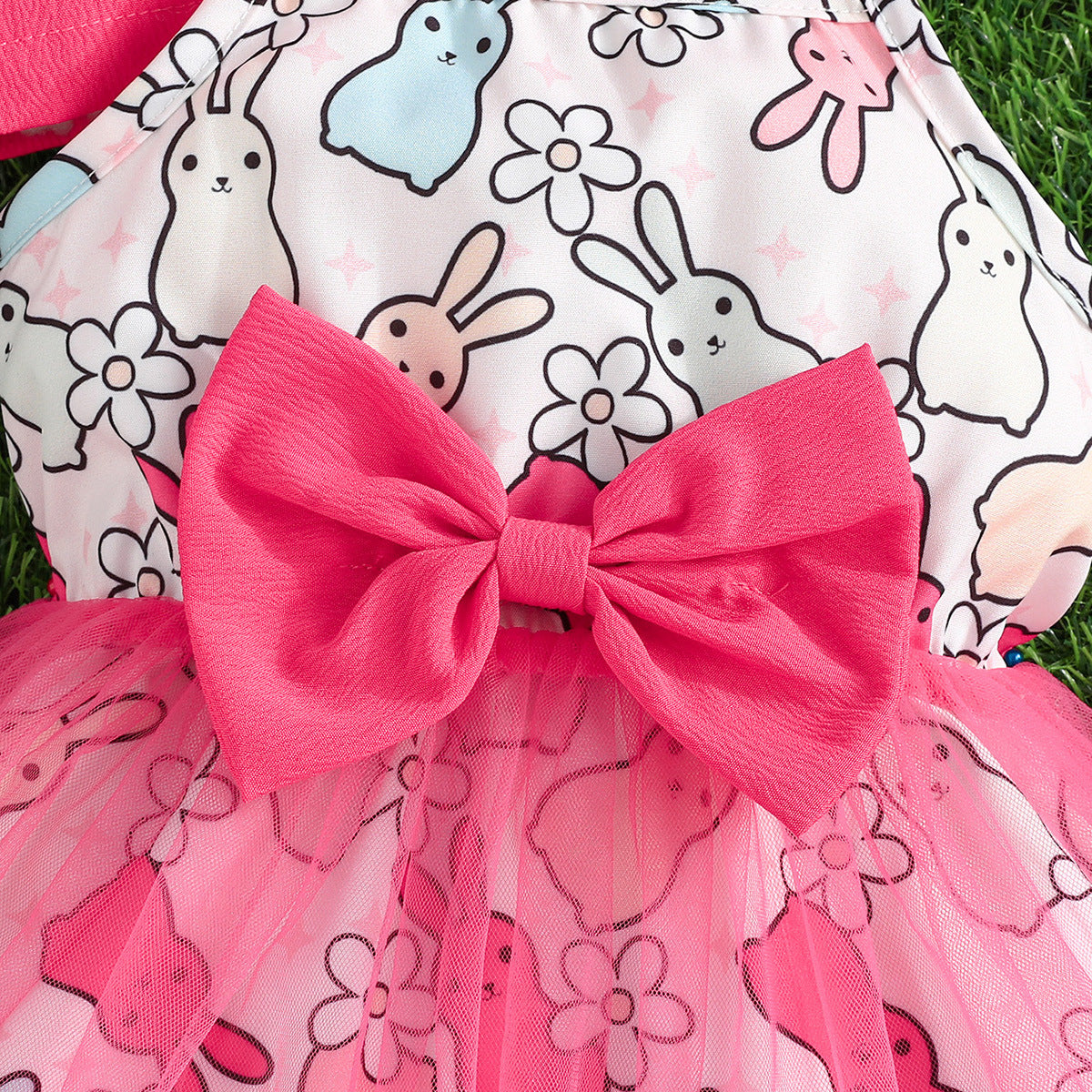 Infants Shirt Collar Short Sleeves Top & Skirt