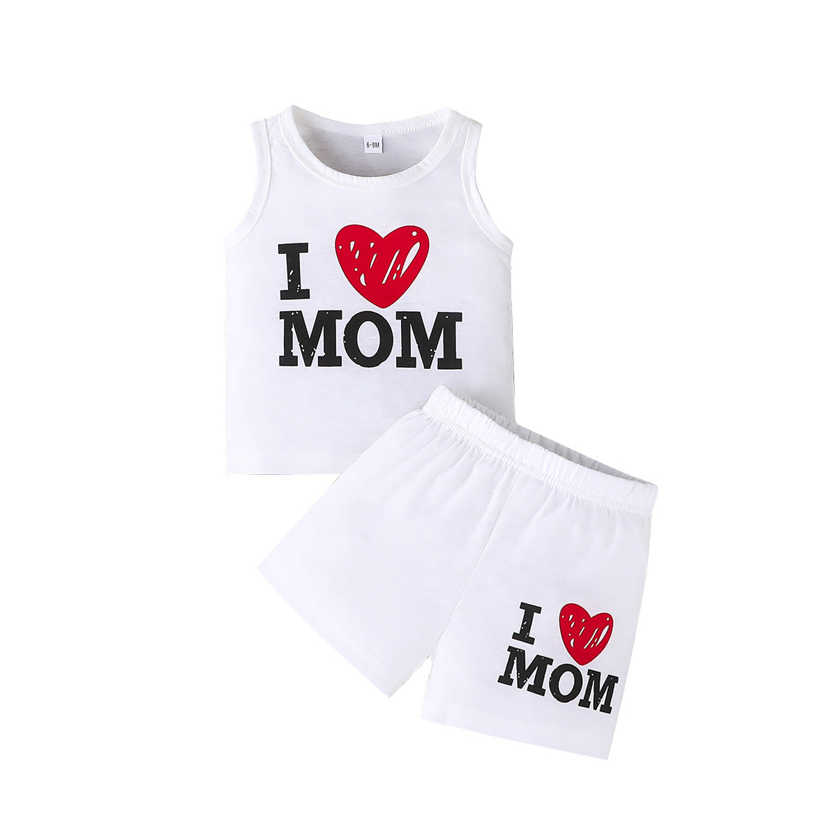 Printed T-shirt and Shorts Set