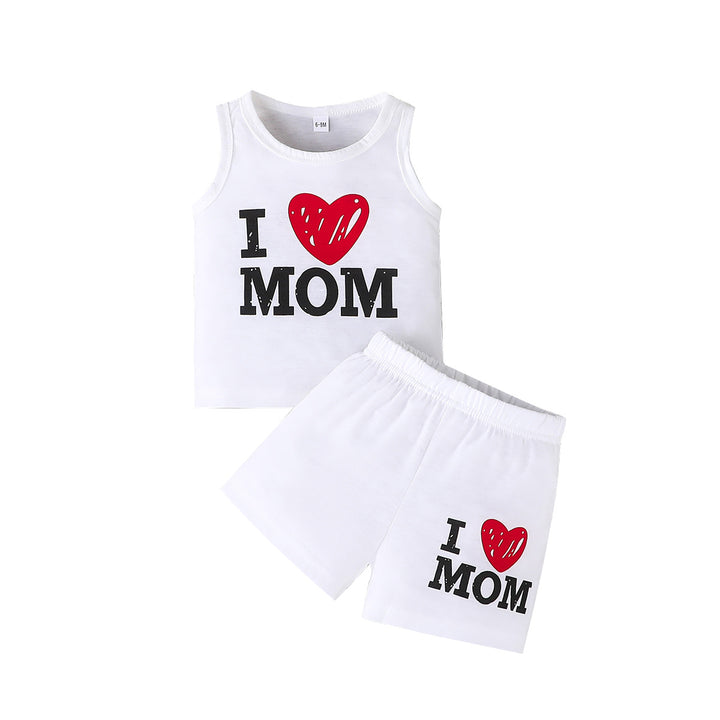Printed T-shirt and Shorts Set