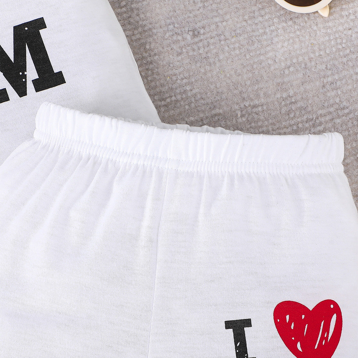 Printed T-shirt and Shorts Set