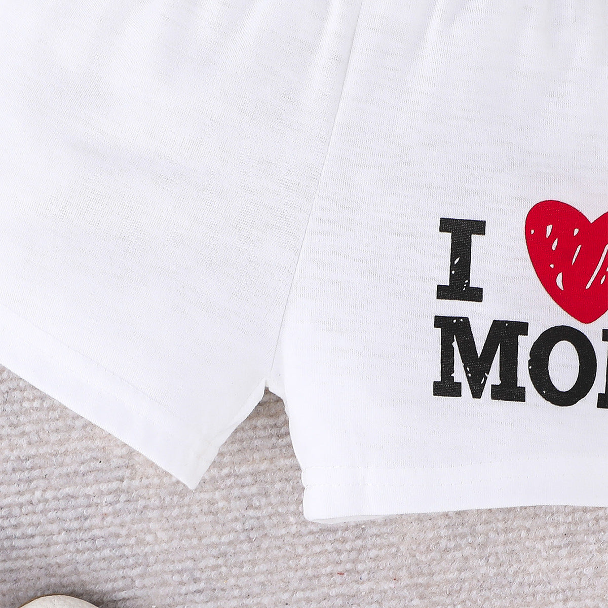 Printed T-shirt and Shorts Set