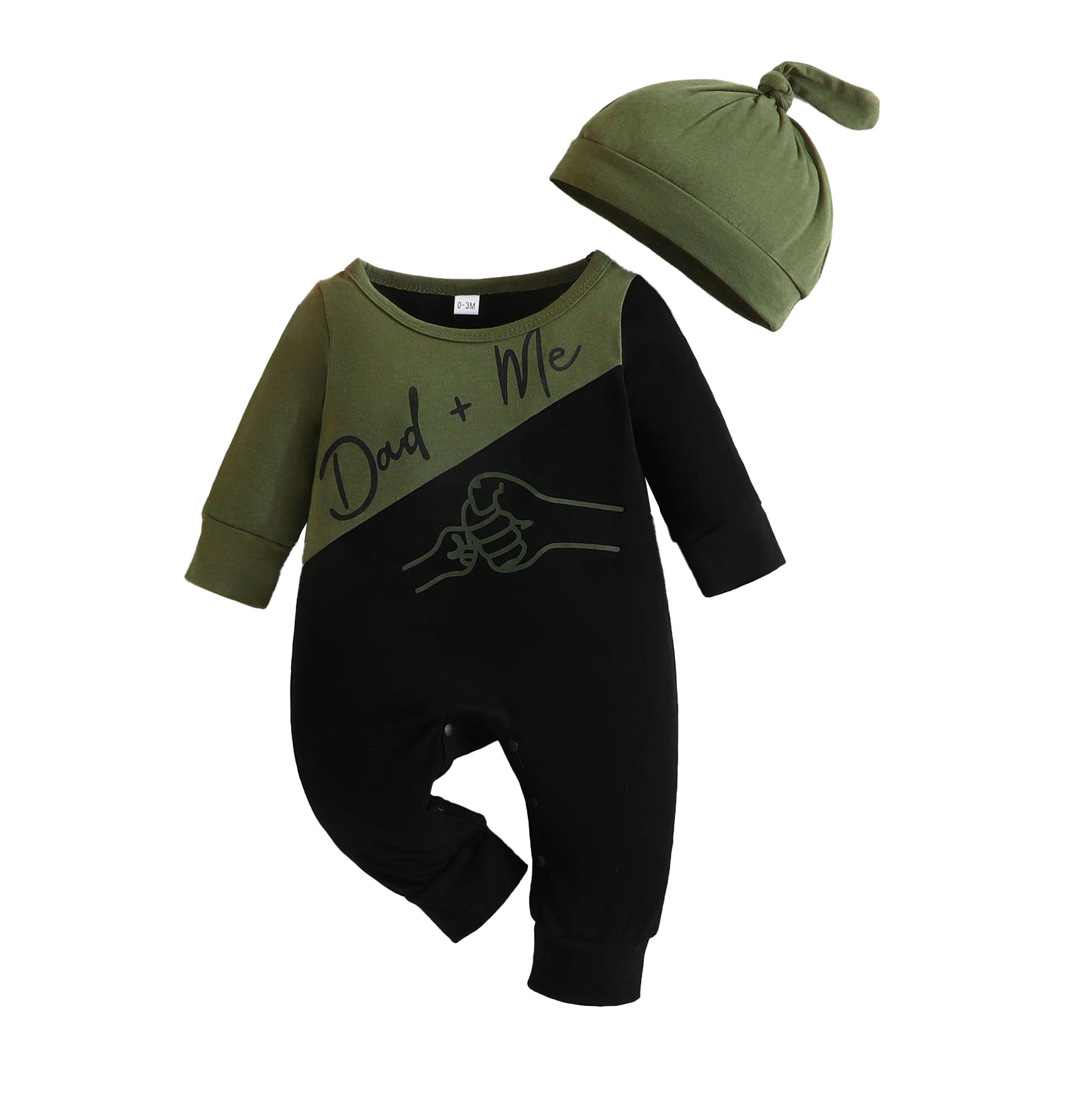 Infants Romper With Cap