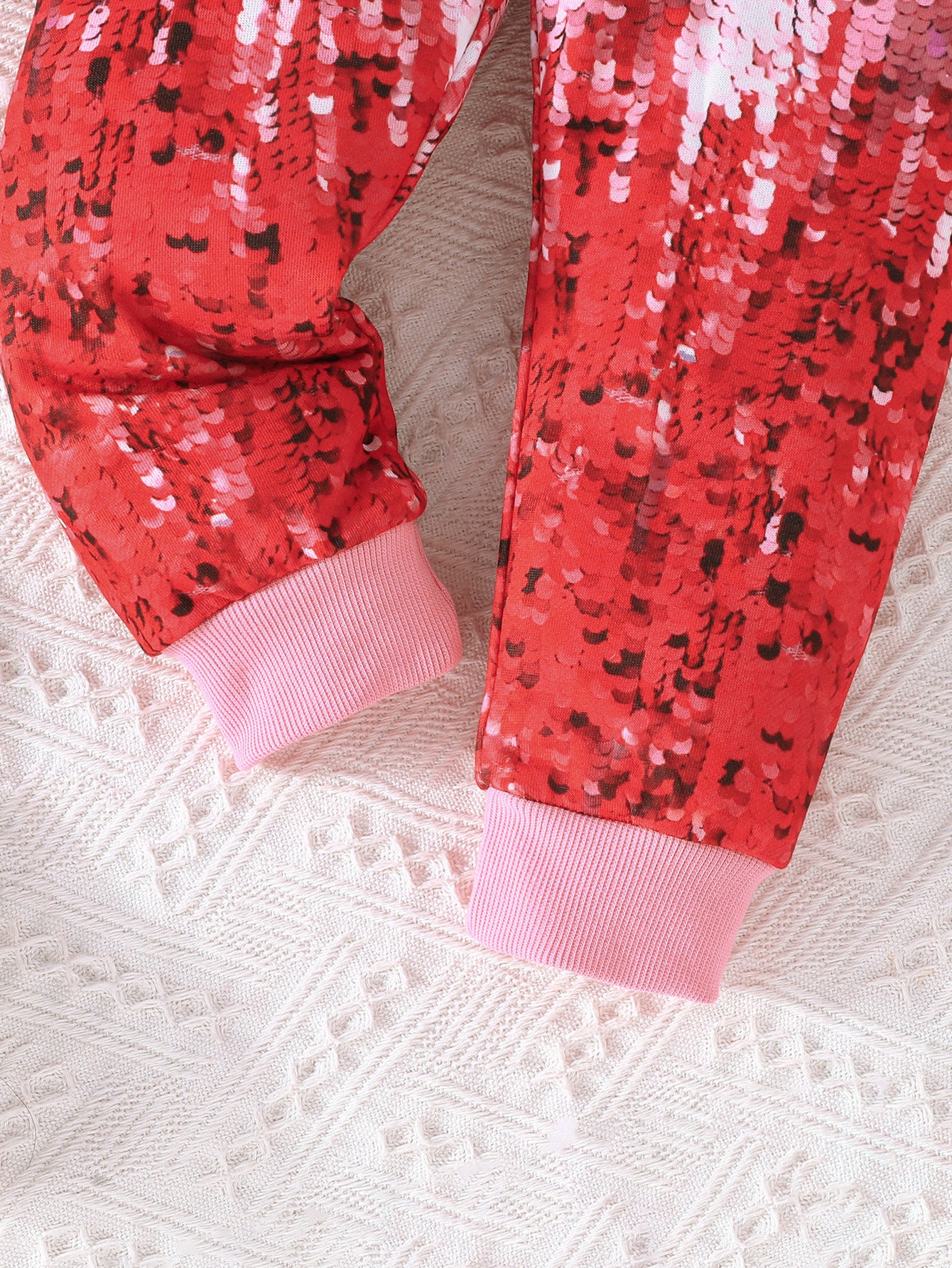 Girls Sequinned Top with Trousers
