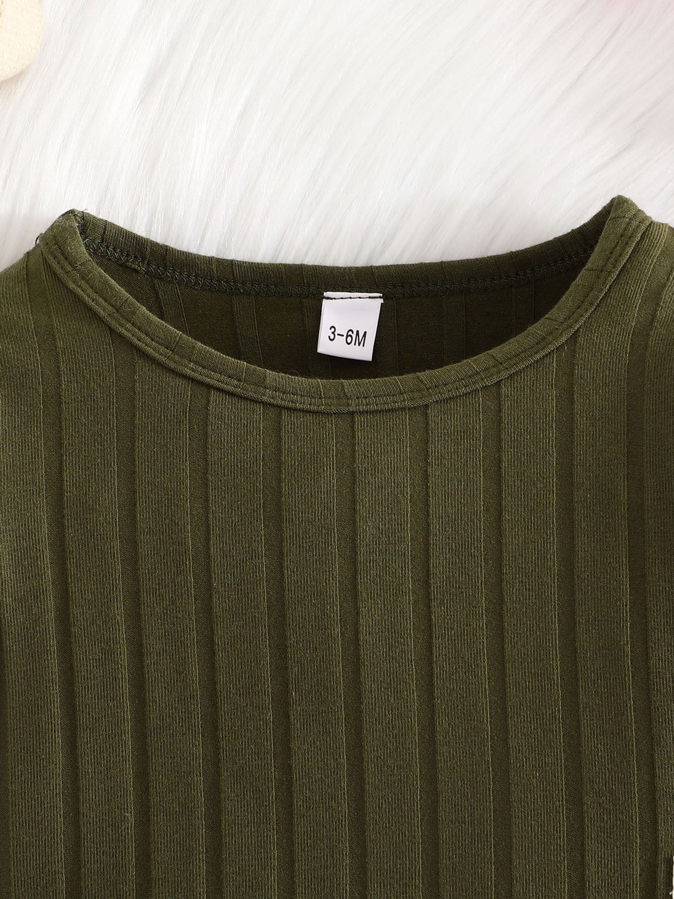 Boys Green Striped Round Neck Pure Cotton T-shirt With Pyjamas