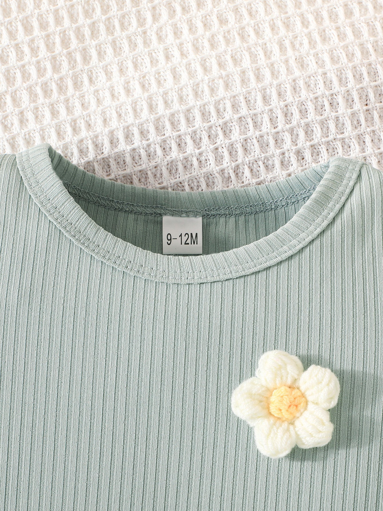 Green Girls Top With Shorts