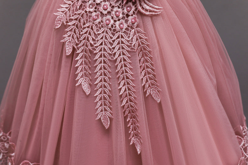 Girls Pink Balloon Party Dress