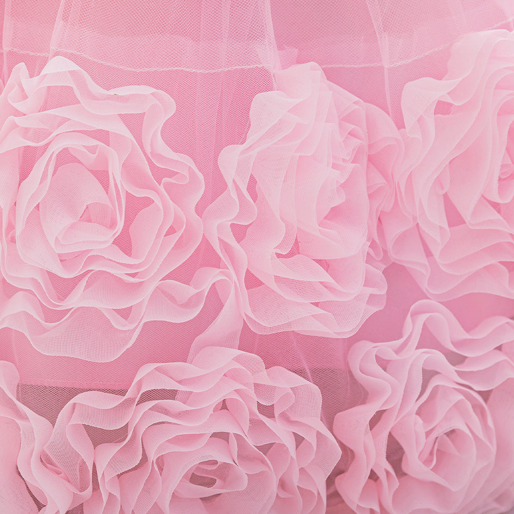 Applique Balloon Dress