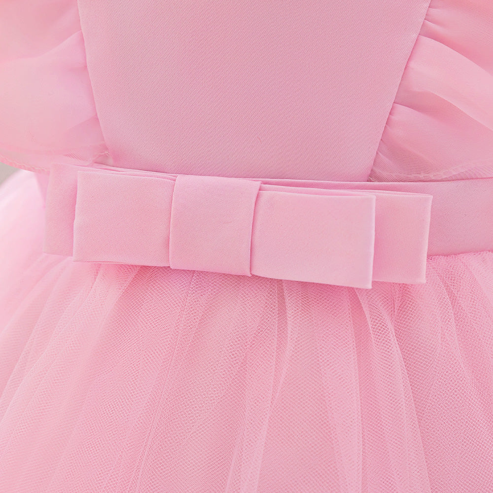 Applique Balloon Dress
