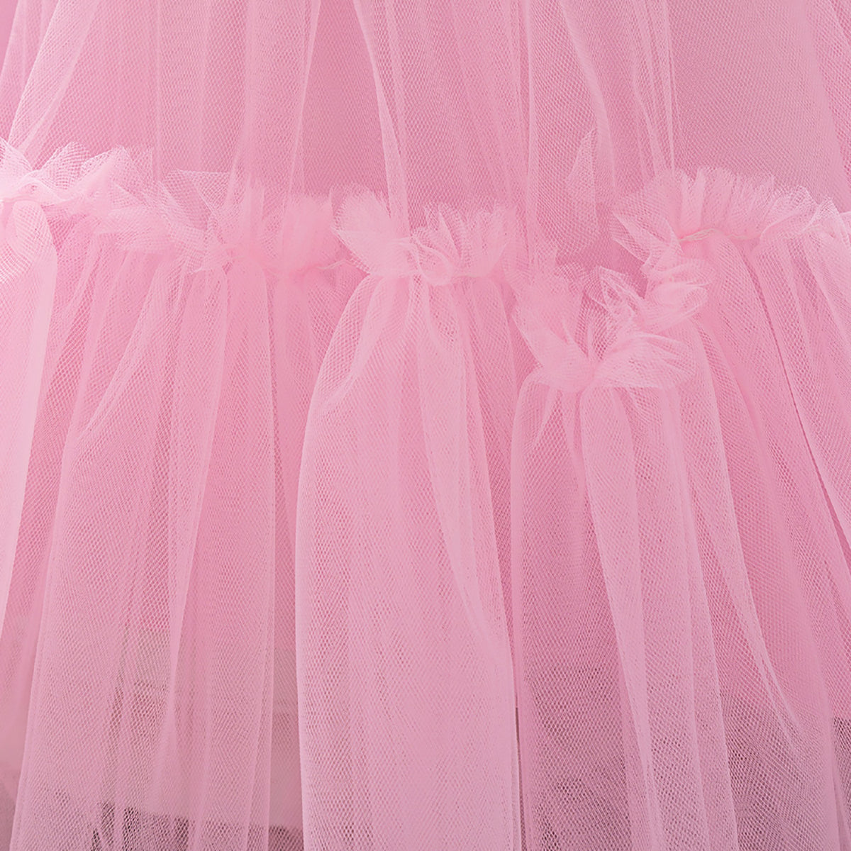 Girls Ruffled Balloon Dress