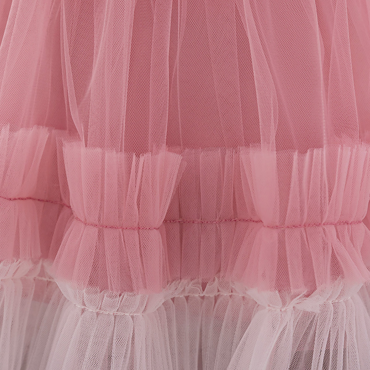 Girls Applique Balloon Dress