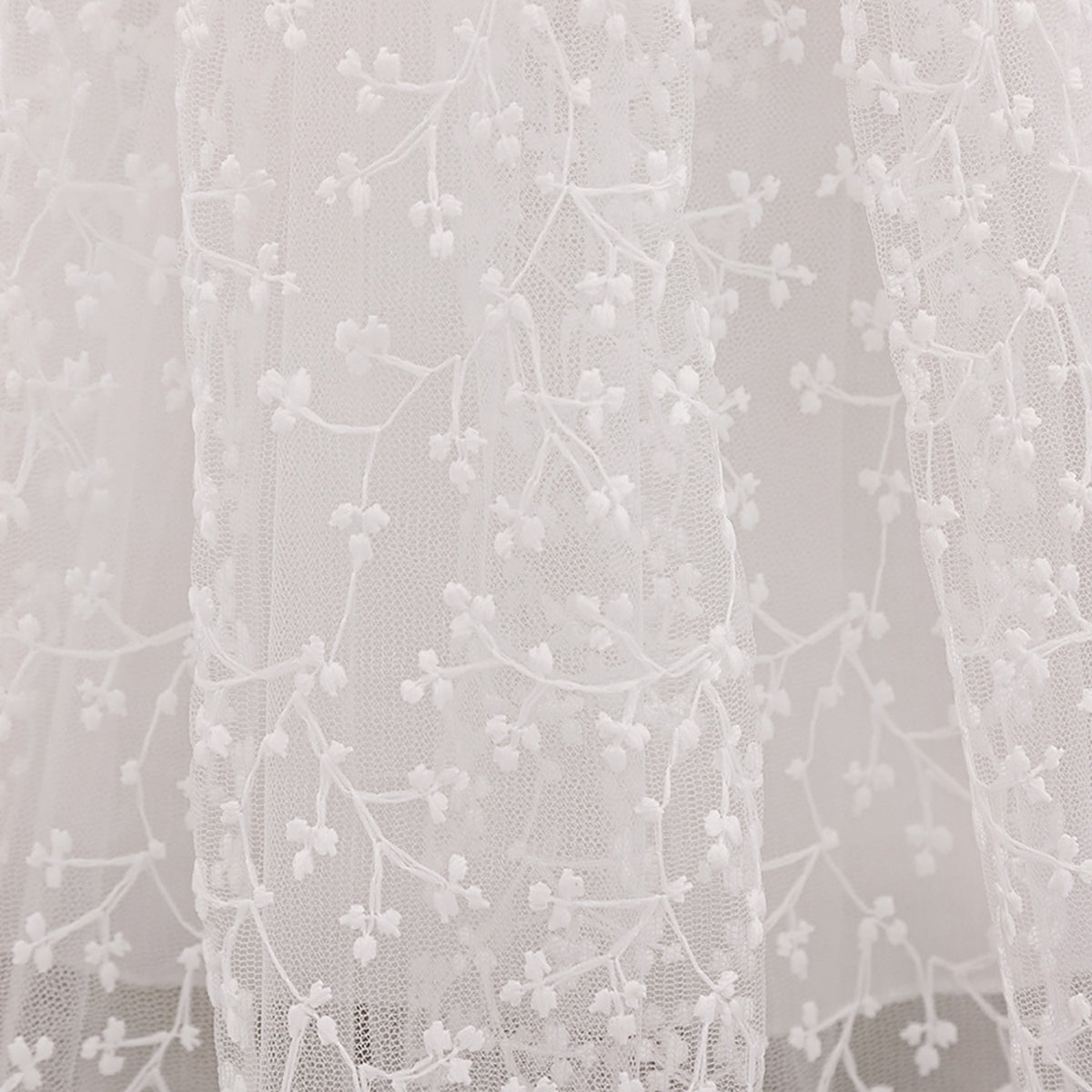 Girls Embroidered Fit and Flare Dress