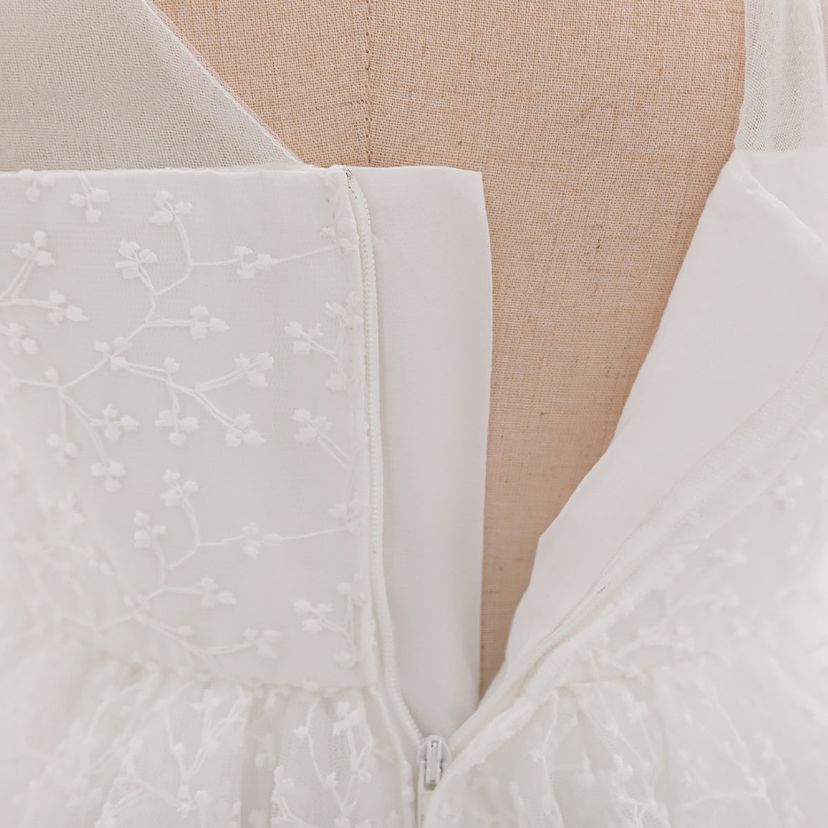 Girls Embroidered Fit and Flare Dress