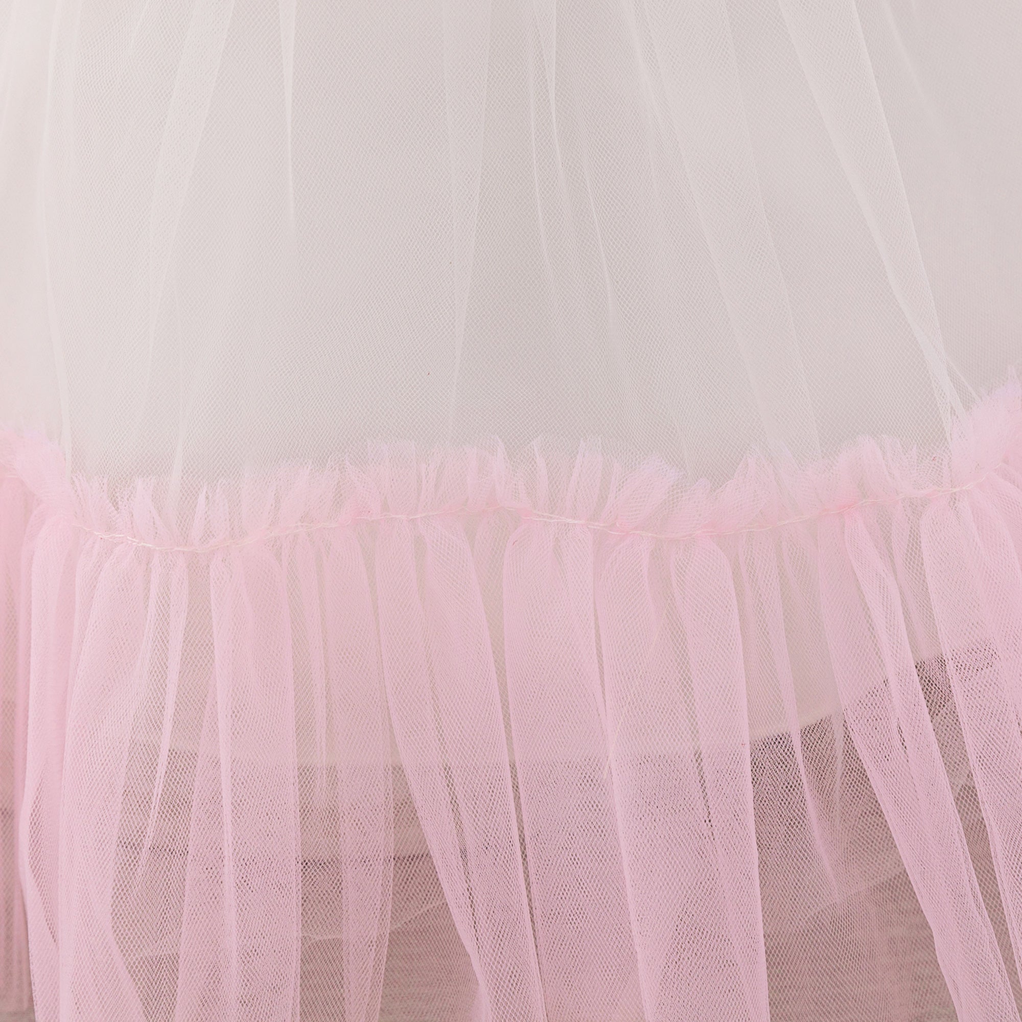 Girls Ruffled Balloon Dress