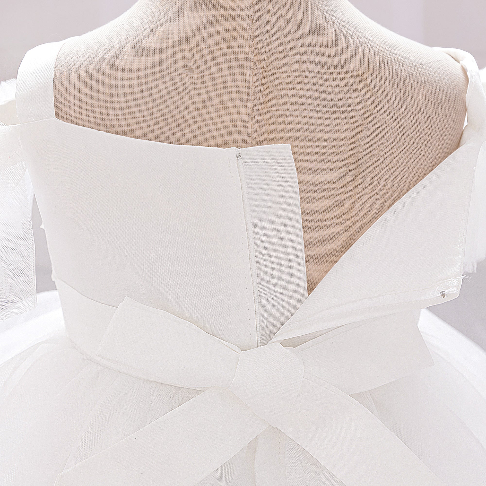 Girls Solid A-Line Dress