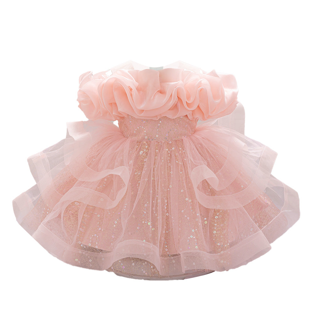 Girls Georgette A-Line Dress