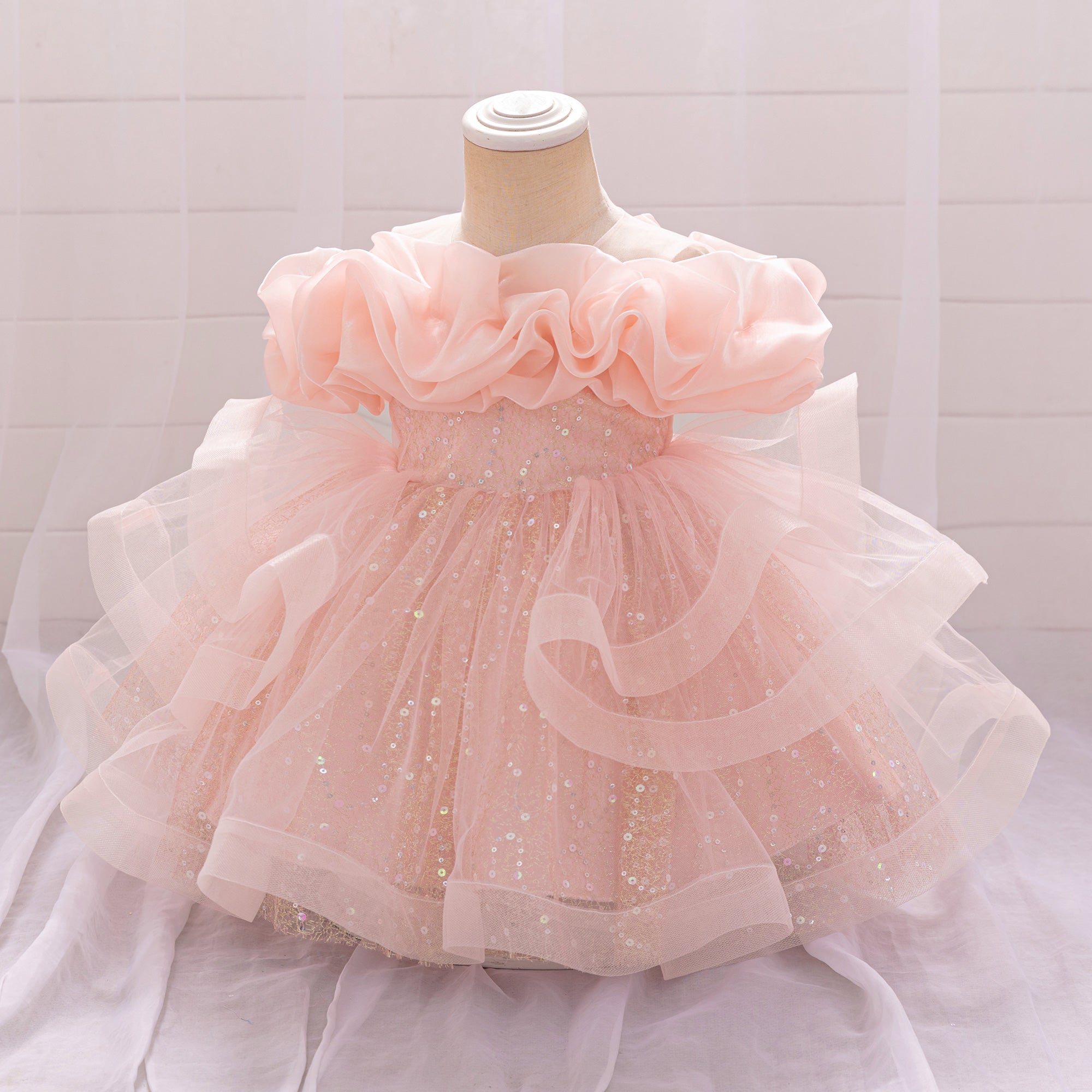 Girls Georgette A-Line Dress