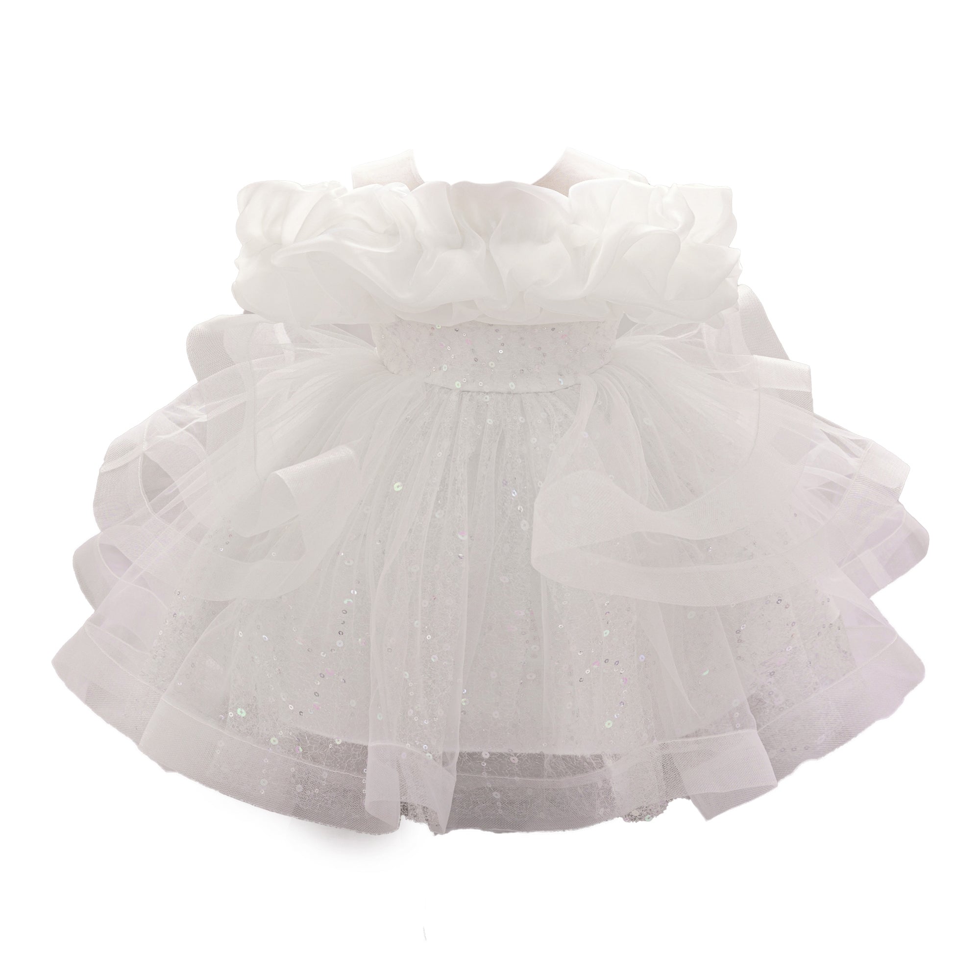 Girls Embellished Georgette A-Line Dress