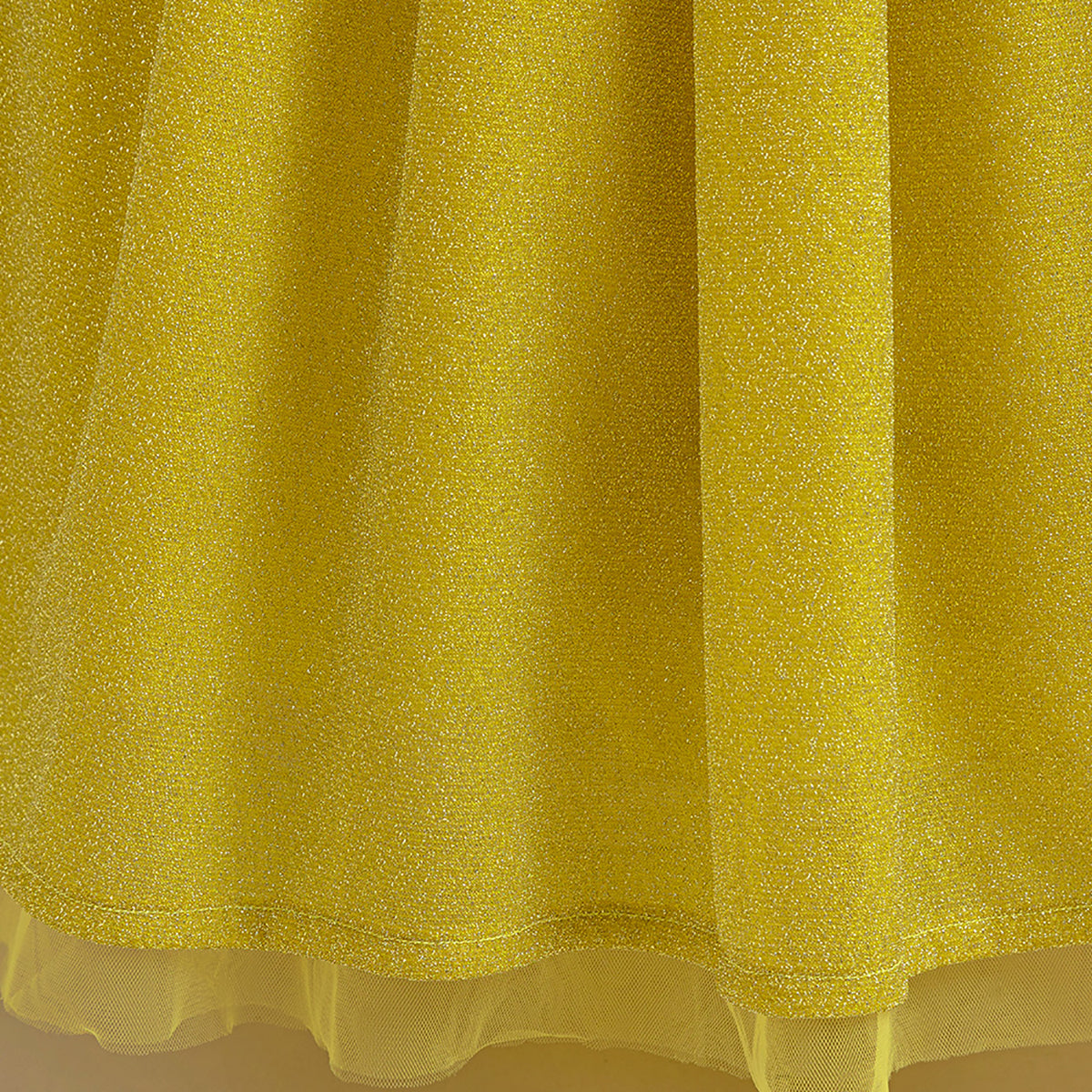 Girls Shoulder Straps Gown Dress
