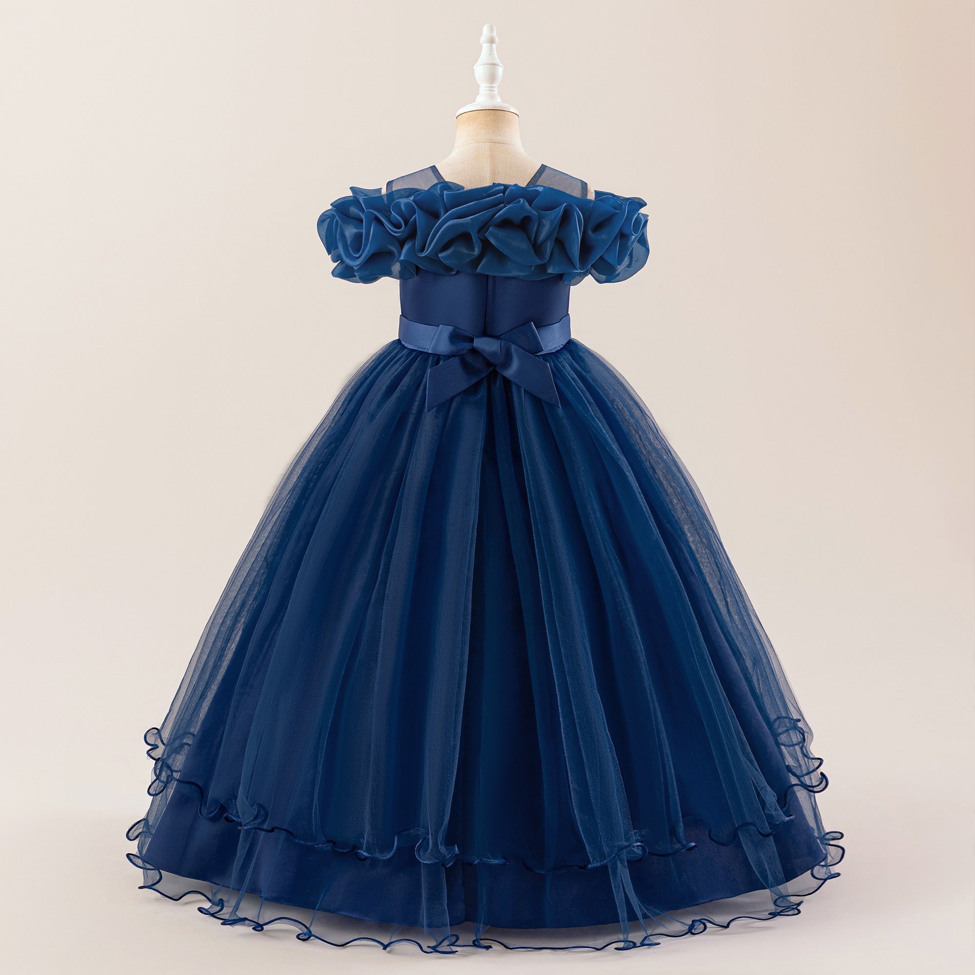 Girls Net Maxi Dress