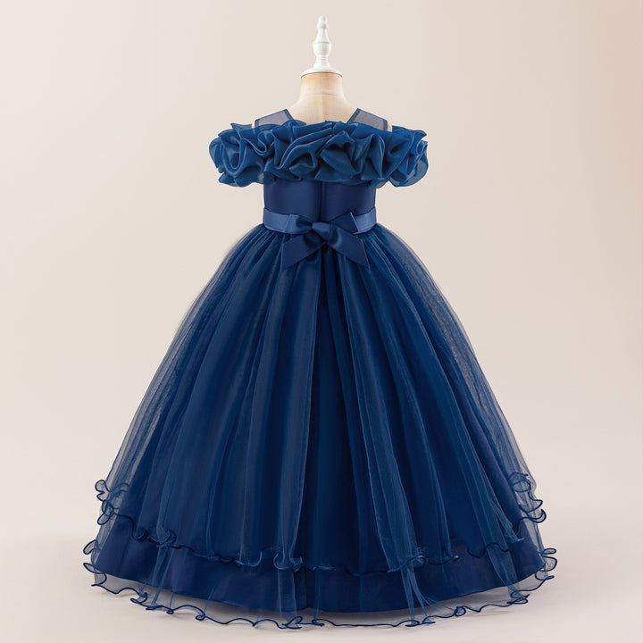 Girls Net Maxi Dress