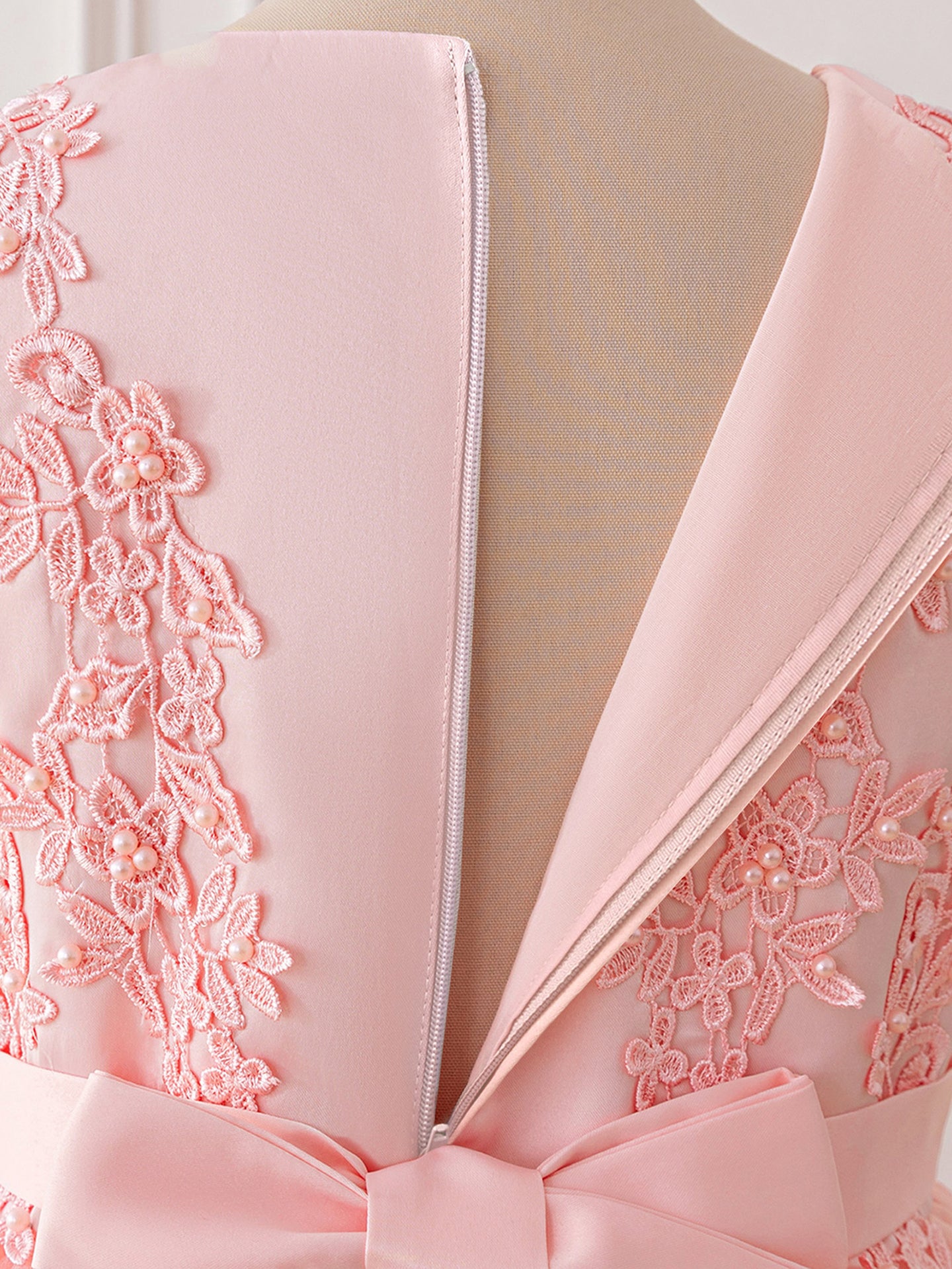 Girls Embroidered Gathered or Pleated Fit and Flare Dress