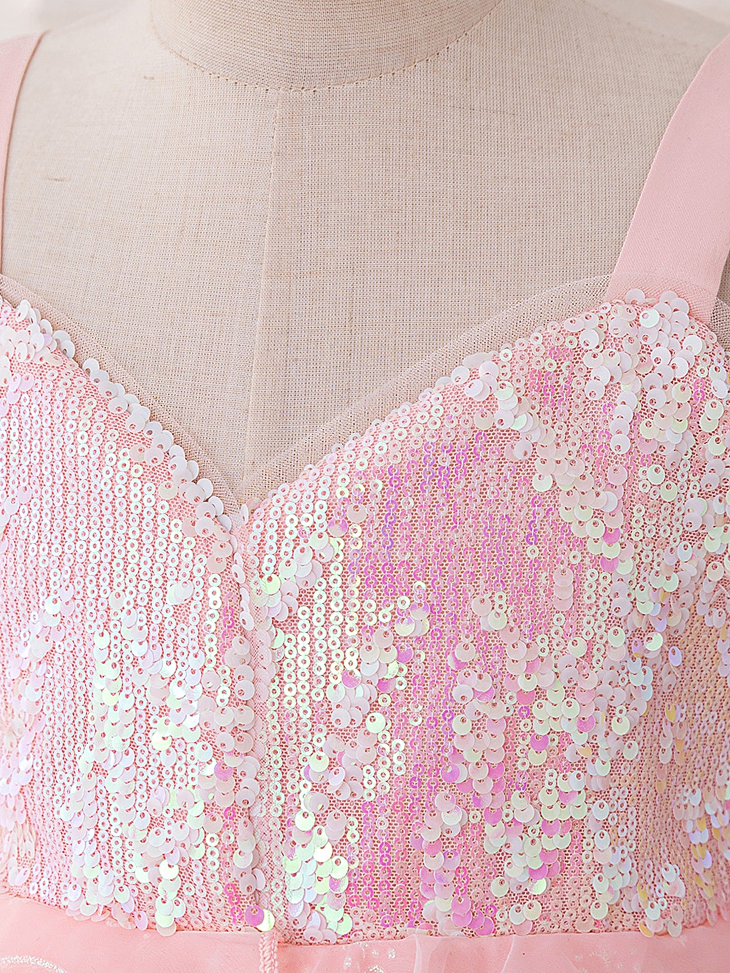 Girls Embellished A-Line Midi Dress
