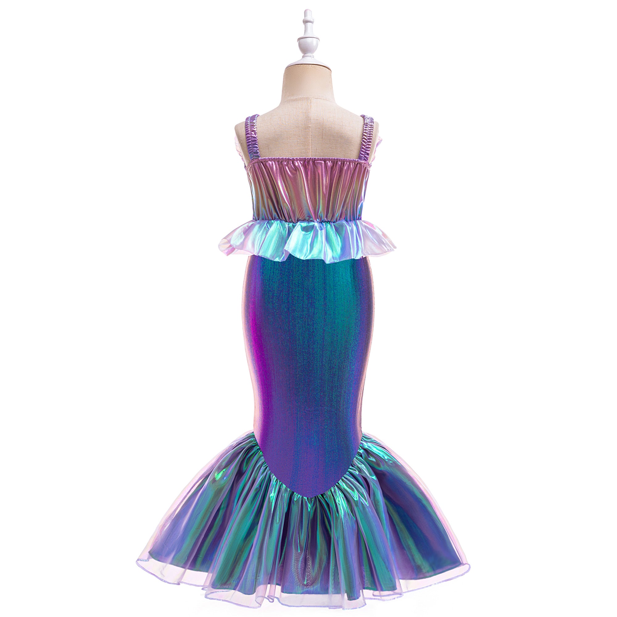 Girls Fit & Flare Maxi Dress