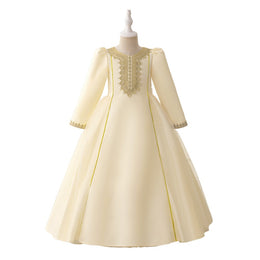 Embellished Applique Maxi Dress