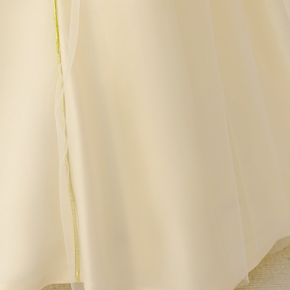 Embellished Applique Maxi Dress