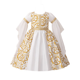 Ethnic Motifs Print A-Line Maxi Dress