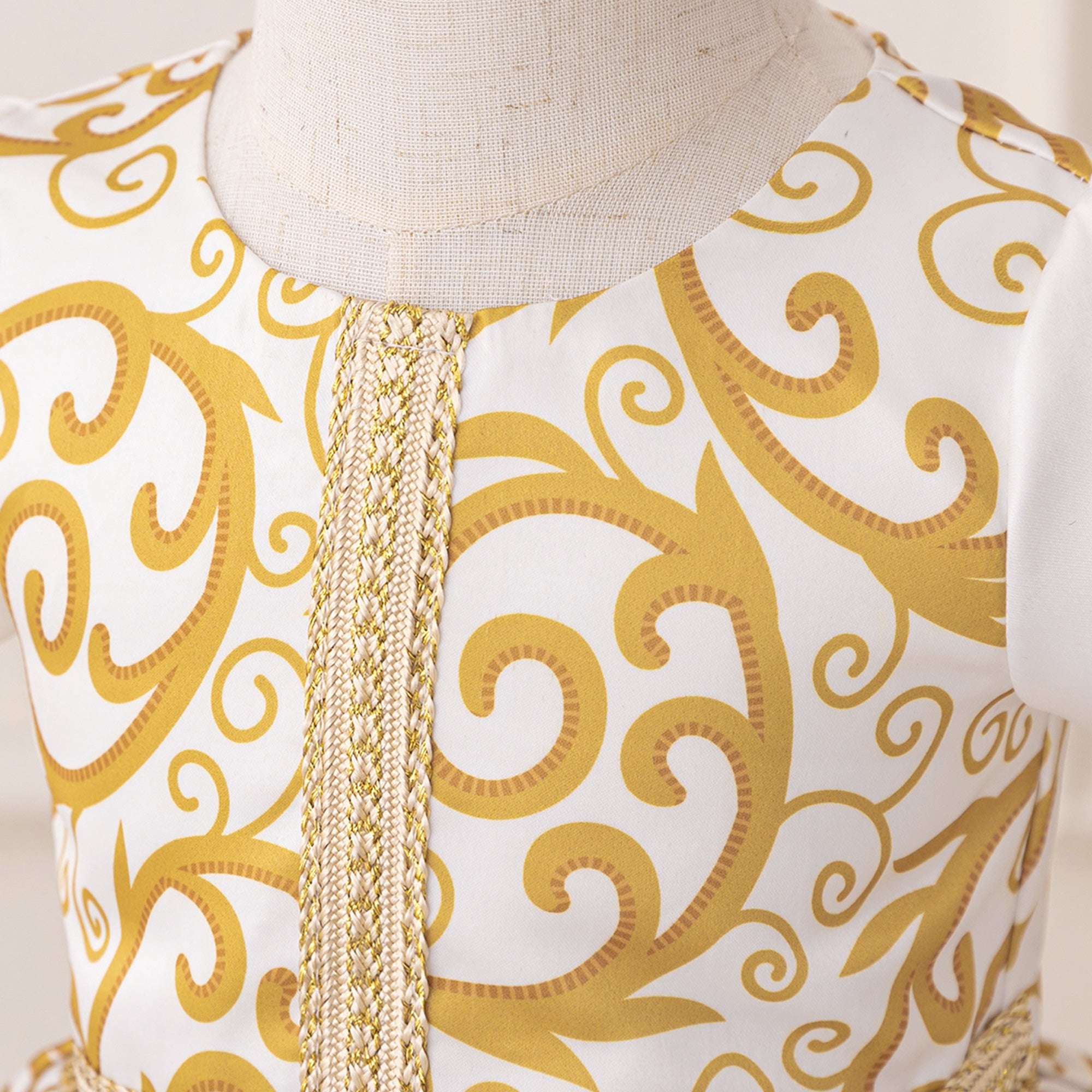 Ethnic Motifs Print A-Line Maxi Dress