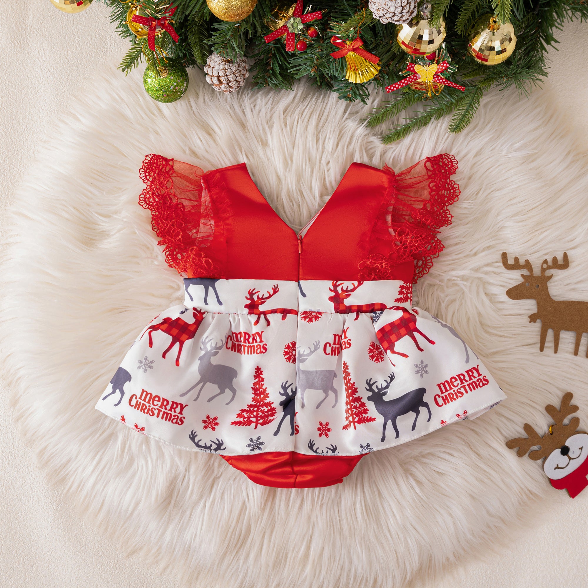 Infant Girls Printed Bodysuit