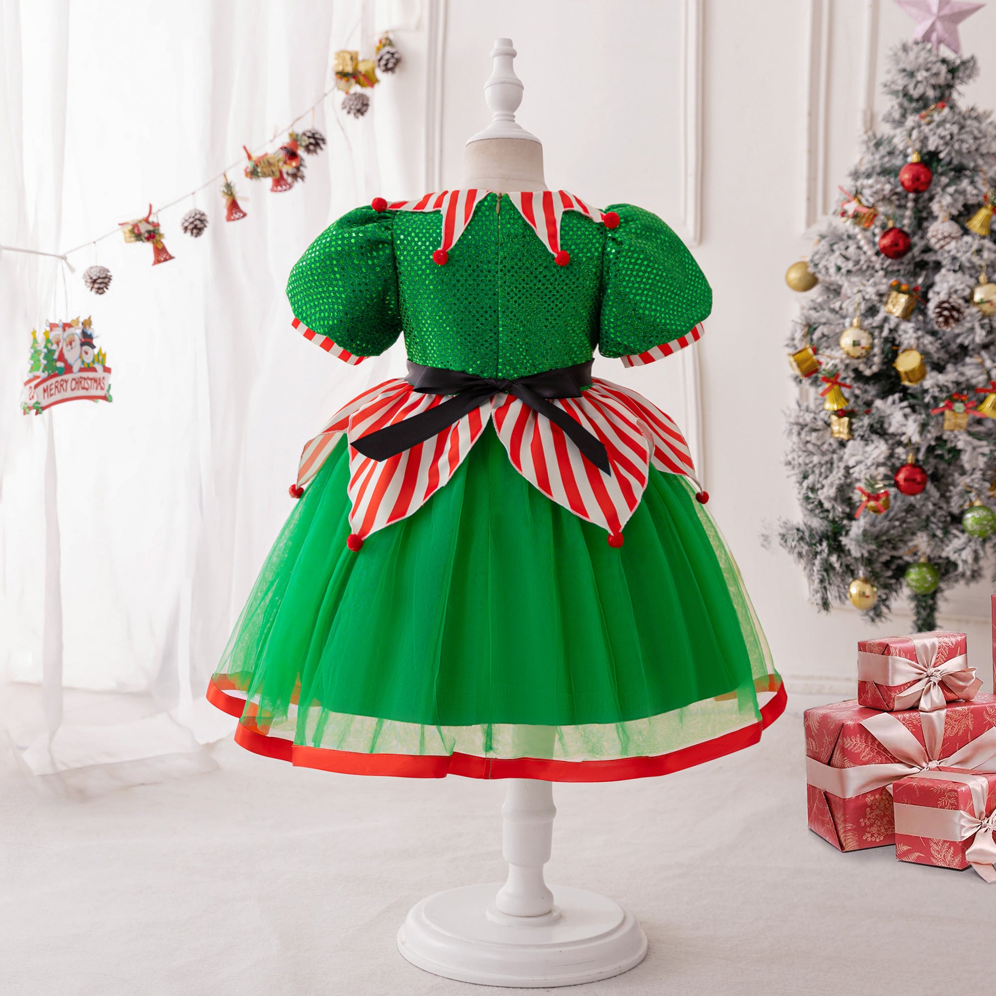 Girls Fit and Flare Dress