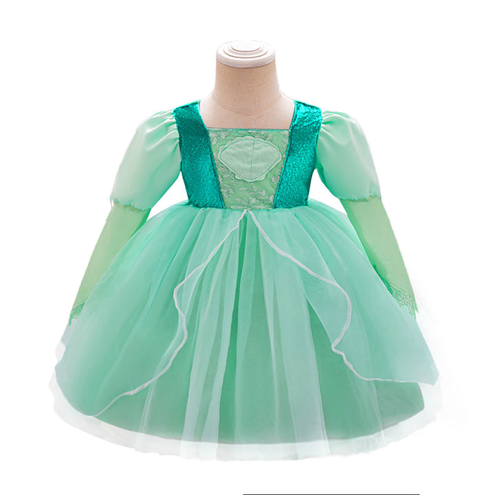 Girls Fit and Flare Mini Dress