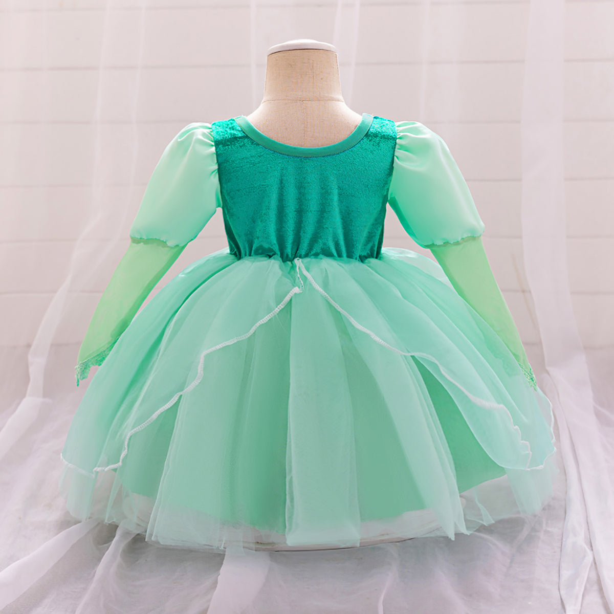 Girls Fit and Flare Mini Dress