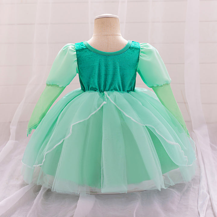 Girls Fit and Flare Mini Dress