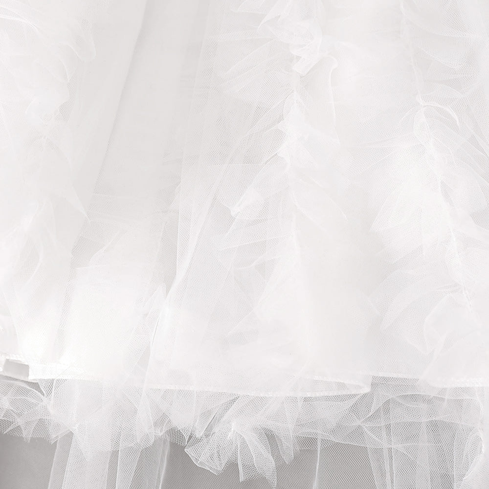 Ruffled Balloon Maxi Dress