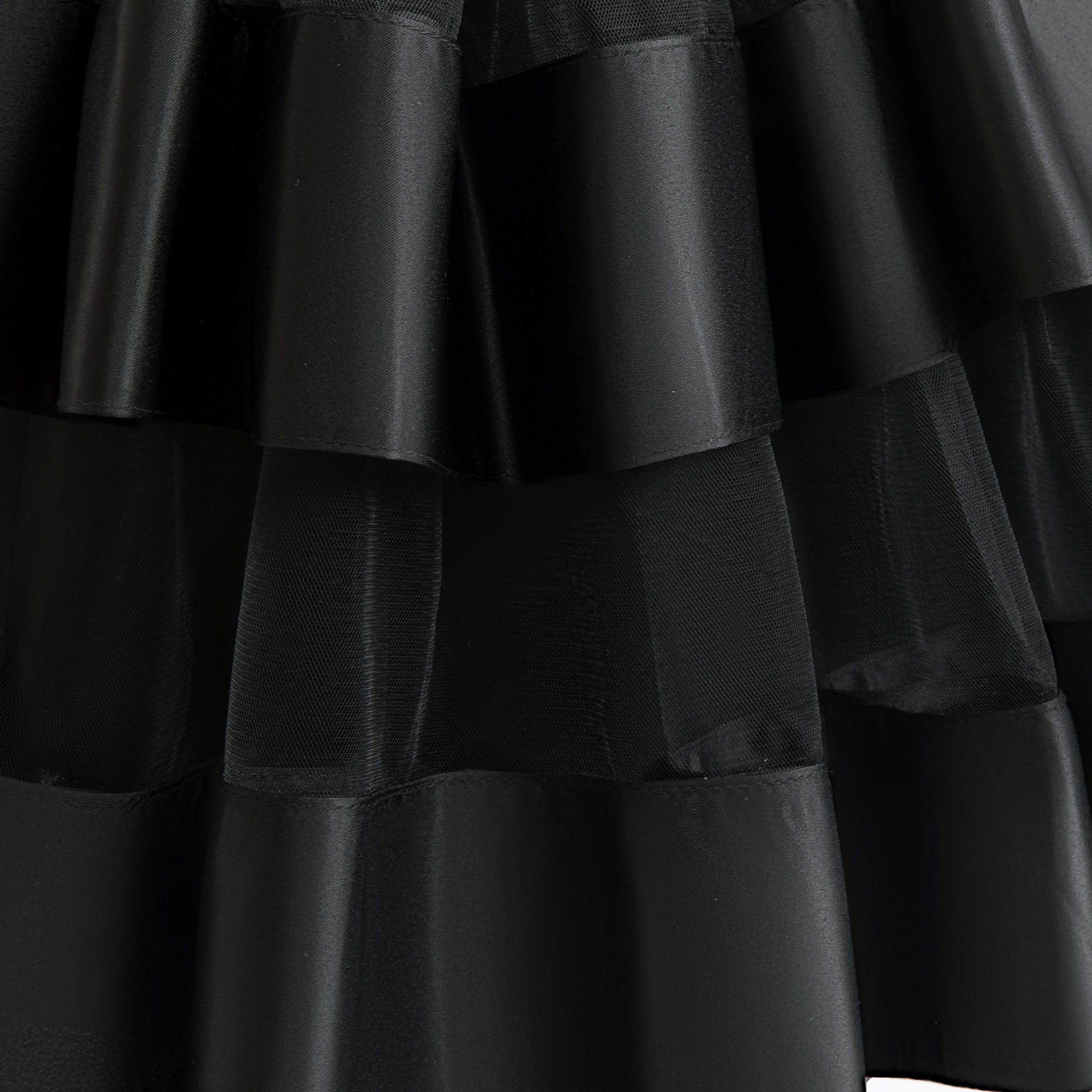 Girls Embellished Puff Sleeve Fit and Flare Dress