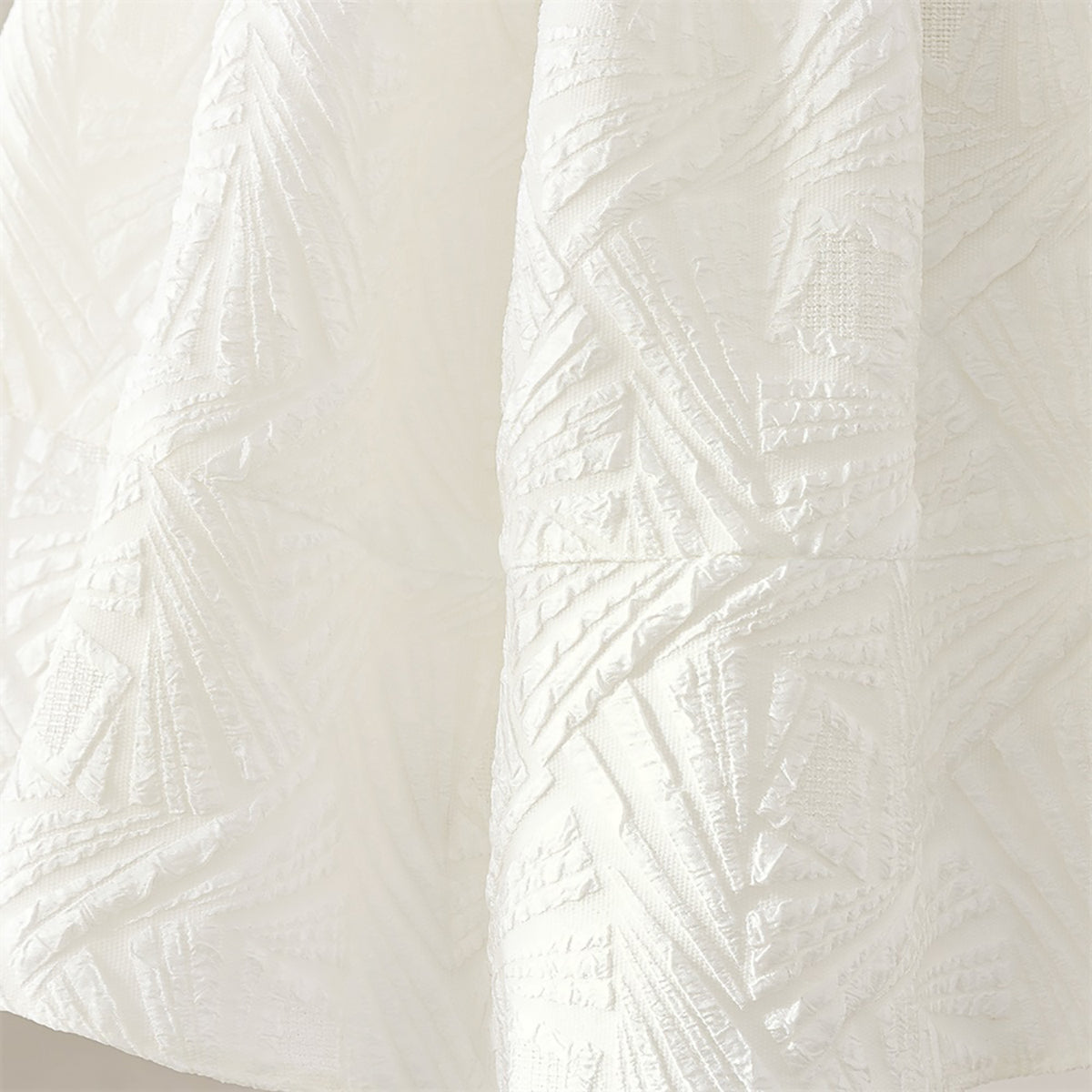 Puff Sleeve A-Line Dress