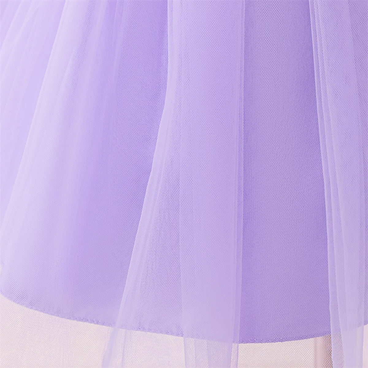 kids girls Ruffled Balloon Gown Dress